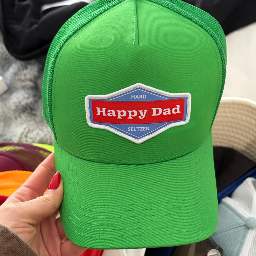 Happy Dad Green Hat